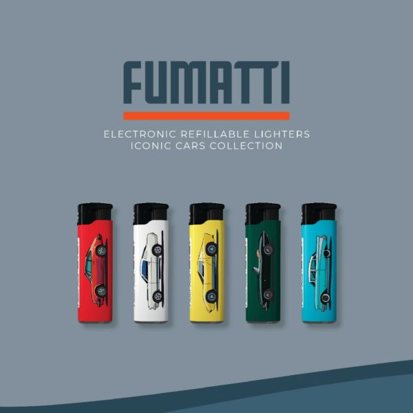 FER001 FUMATTI_Pocket_Lighters_Iconic_Cars_001